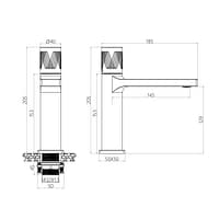 Vòi lavabo DeMuhler MLA611206C 7 MLA611206C 3
