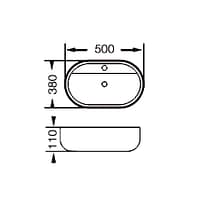 Lavabo đặt bàn DeMuhler ML713011 5 3 1