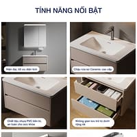 Bộ tủ Lavabo DeMuhler ML276330-100 13 234
