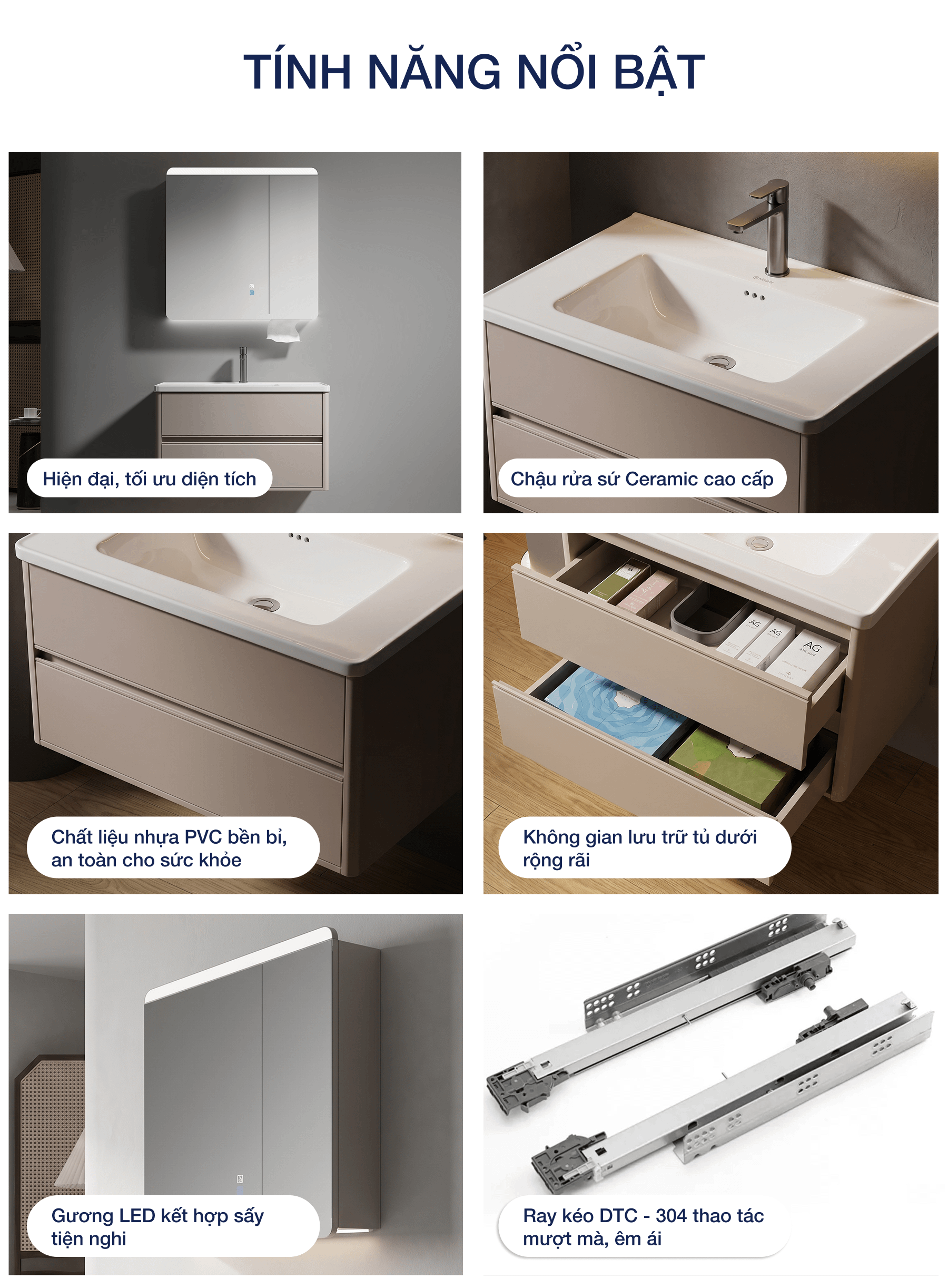 Bộ tủ Lavabo DeMuhler ML276330-100 7 Bộ tủ Lavabo DeMuhler ML276330-100 - Image 7