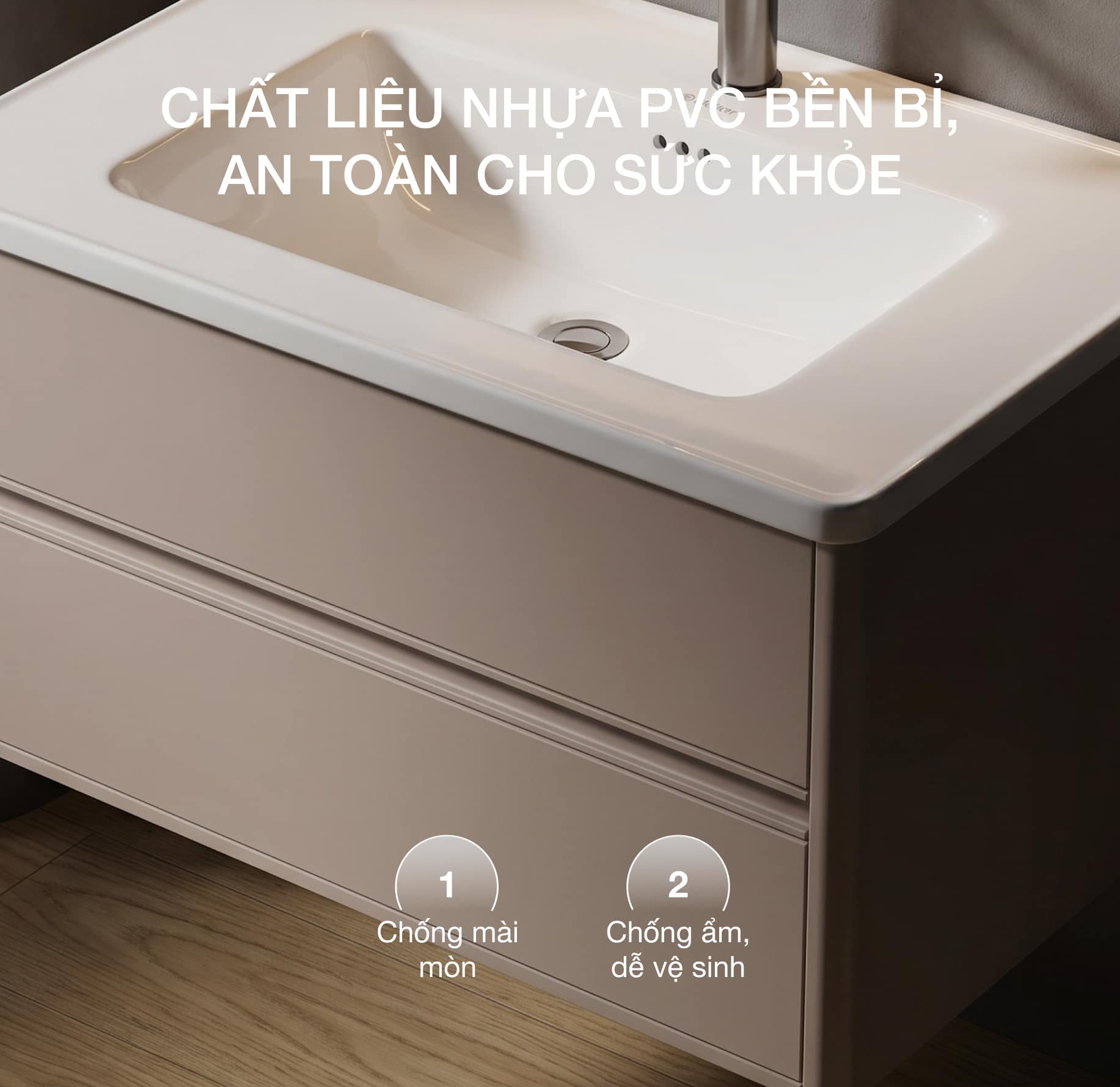 Bộ tủ Lavabo DeMuhler ML276330-100 4 Bộ tủ Lavabo DeMuhler ML276330-100 - Image 4