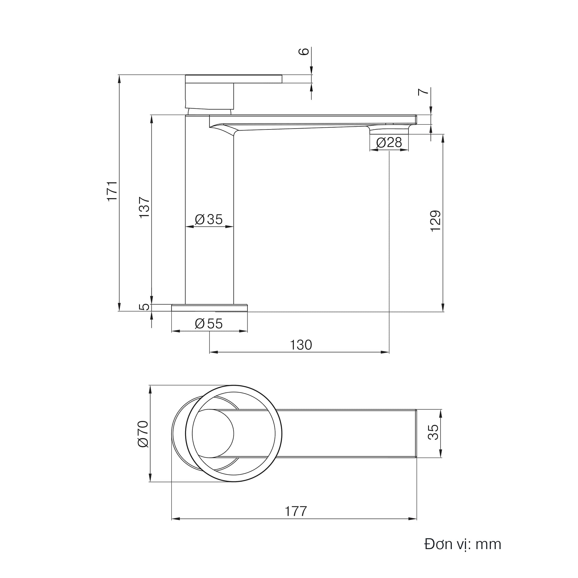 Vòi Lavabo DeMuhler ITA3961102C 2 ITA3961102 bv