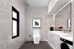 Những điều kiêng kỵ khi lắp đặt bồn cầu nhất định phải biết 5 Không chọn hướng đặt bồn cầu đối diện hướng cửa nhà vệ sinh