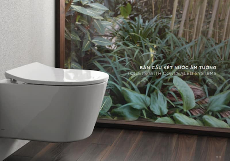 Cách lắp đặt bồn cầu âm tường nhanh chóng chuẩn kỹ thuật 6 Ưu điểm của bồn cầu âm tường