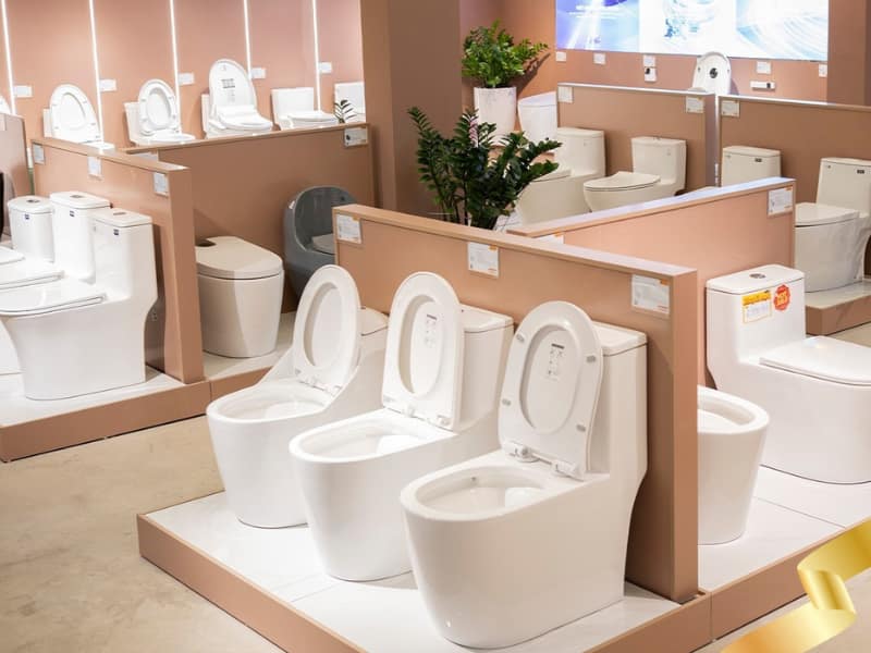 Điều gì khiến DeMuhler trở thành lựa chọn được nhiều chuyên gia và gia đình Việt Nam tin tưởng? 2 Bồn cầu vệ sinh được làm từ sứ có lớp men chống bám bẩn