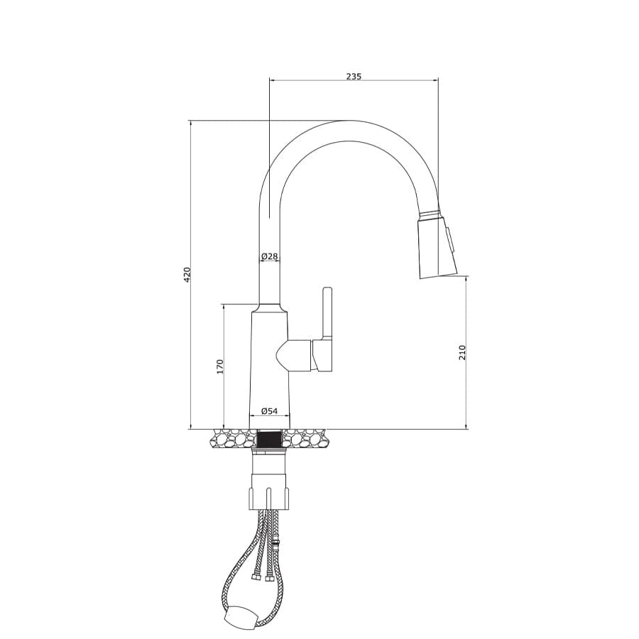 Vòi rửa bát DeMuhler ML7016K 2 ML7016 bv