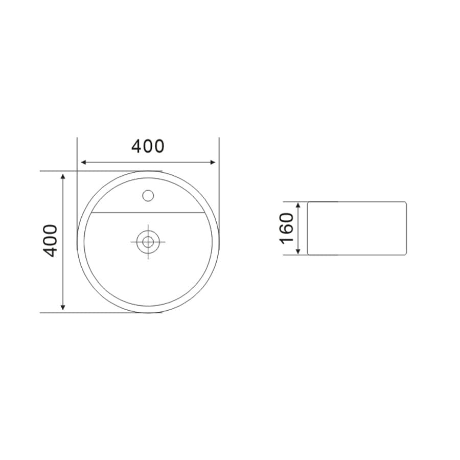 Chậu Lavabo đặt bàn DeMuhler ML8748 3 ML8748 bv